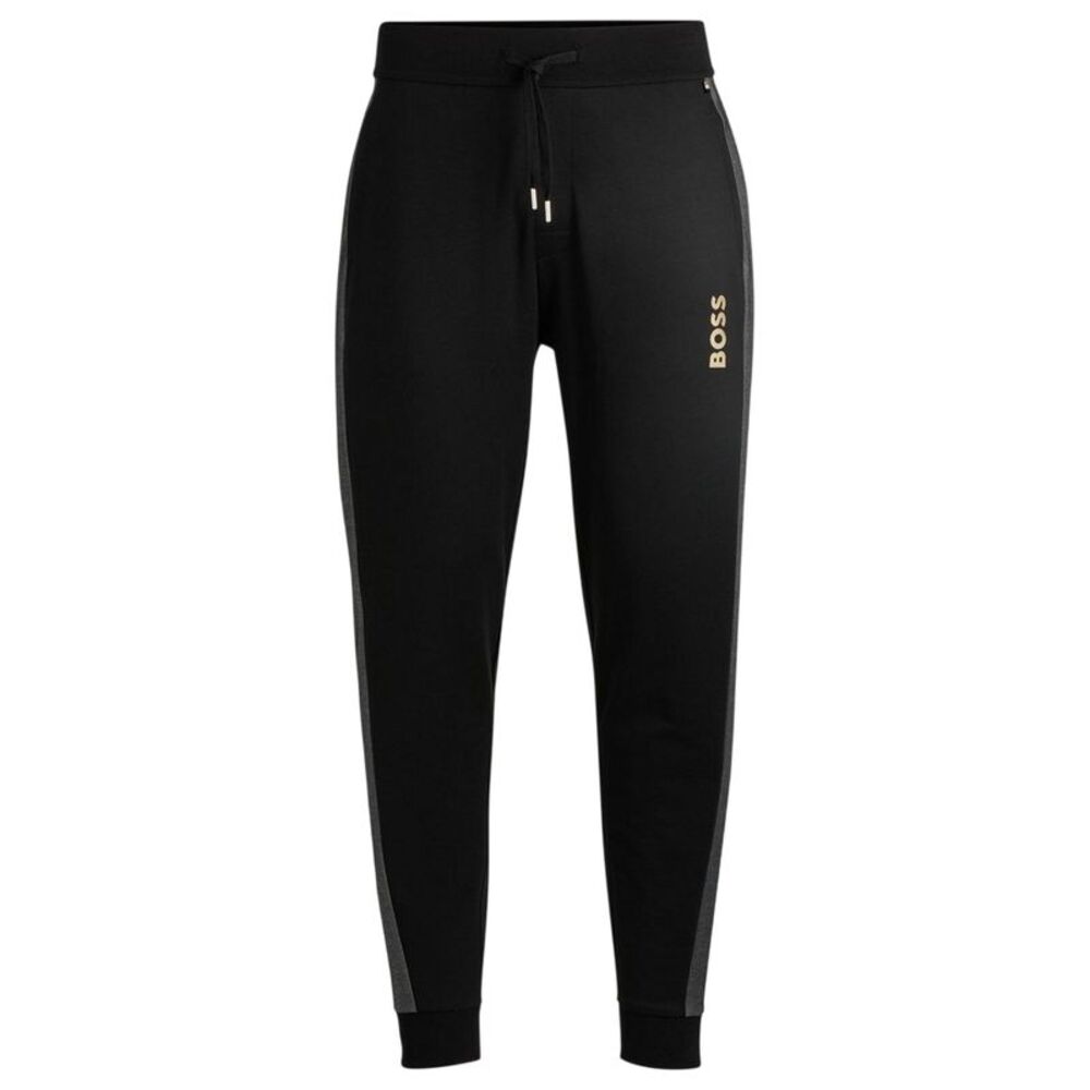 Boss Mens Sweatpants / Black/Gold